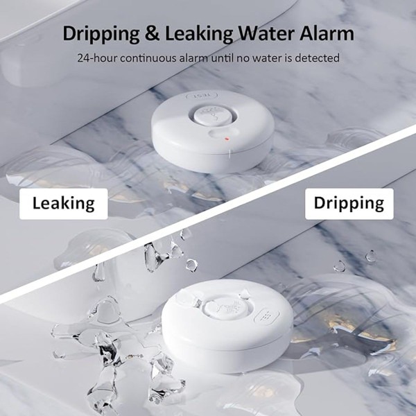 FANSITC 120dB Wireless Water Leak Detector (5-Pack) product image