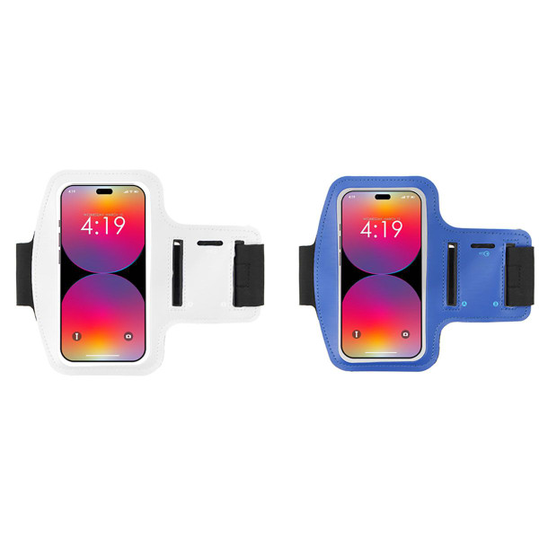 Adjustable Cell Phone Arm Band with Headphone and Key Slots product image