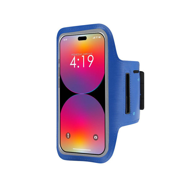 Adjustable Cell Phone Arm Band with Headphone and Key Slots product image
