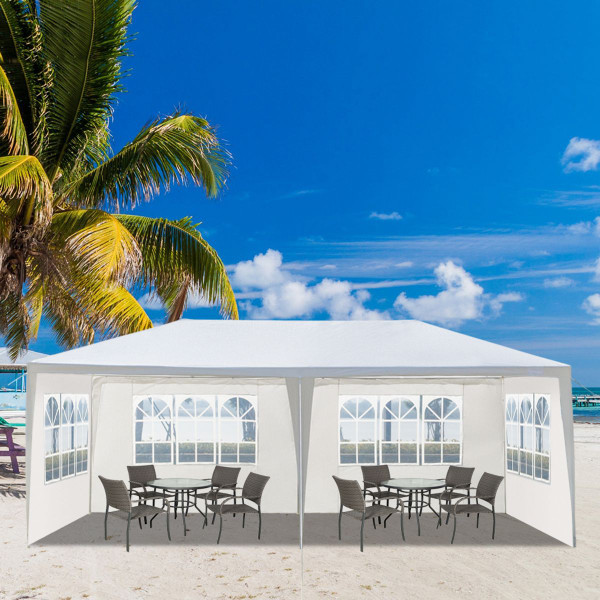 10 x 20-Foot Outdoor Gazebo Canopy Party Tent with Removable Walls  product image