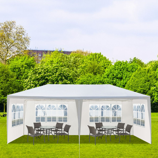 10 x 20-Foot Outdoor Gazebo Canopy Party Tent with Removable Walls  product image