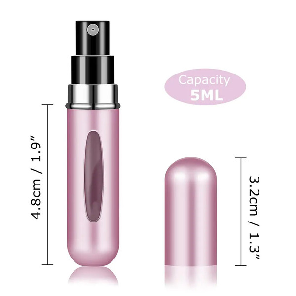 Refillable Portable Perfume and Cologne Spray Bottle (2-Pack) product image