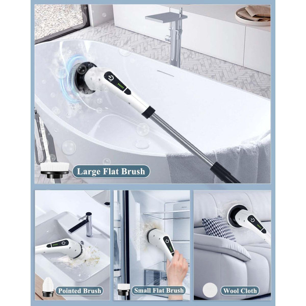 Multifuctional Electric Cleaning Scrubber Brush product image