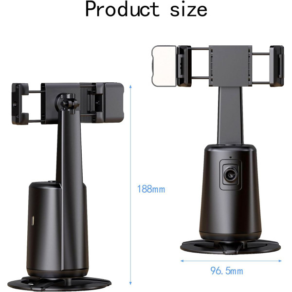 Auto Face-Tracking Smartphone Mount with Fill Light product image