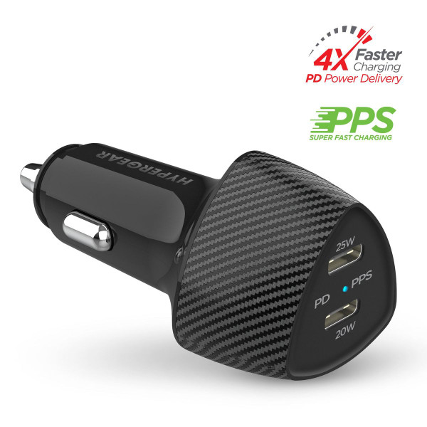 SpeedBoost 45W PD Dual Output Car Charger product image