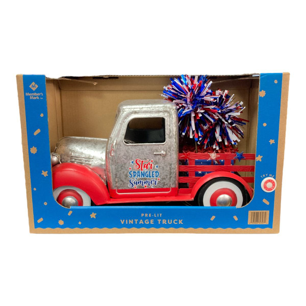 Member's Mark Patriotic Star Spangled Summer Vintage Truck product image