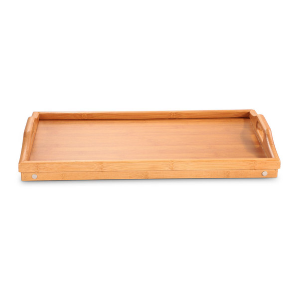 Bamboo Bed Tray Table with Folding Legs product image