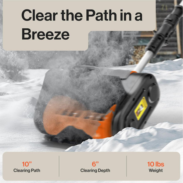 SuperHandy® 20V Upgraded Snow Thrower Power Shovel product image