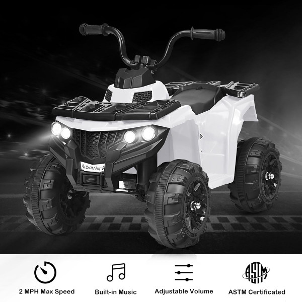 Costway Kids 6V Ride-On Electric ATV Quad product image Costway Kids 6V Ride-On Electric ATV Quad product image