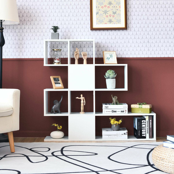 5-Tier Bookcase Ladder Bookshelf product image