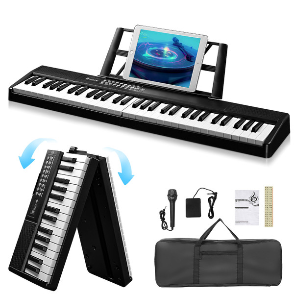 61-Key Digital Keyboard with Music Stand product image