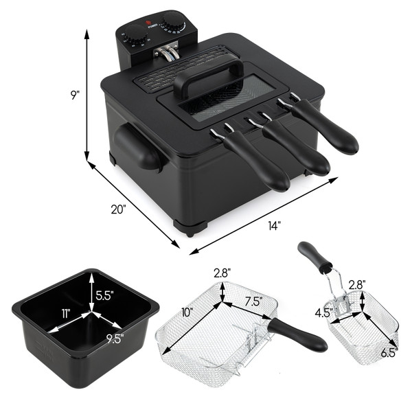 1700W Electric Deep Fryer product image