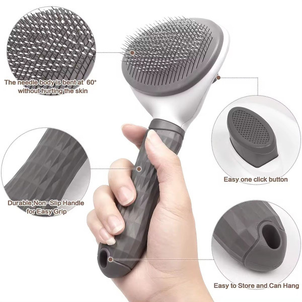 Remarkable Goodz® Pet Massage Grooming Brush product image