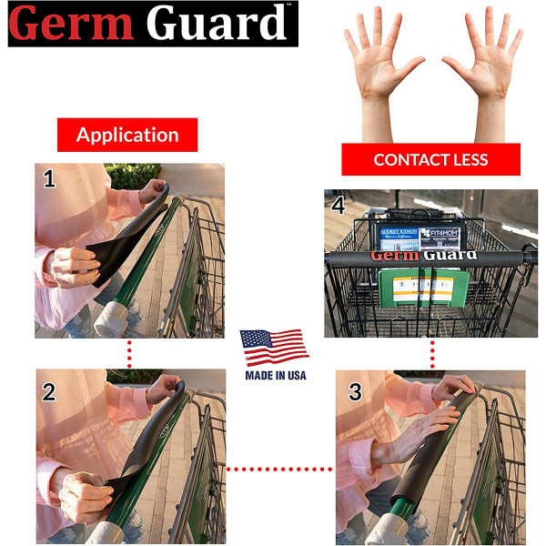Germ Guard Contactless Shopping Cart Handle Cover (3-Pack) product image