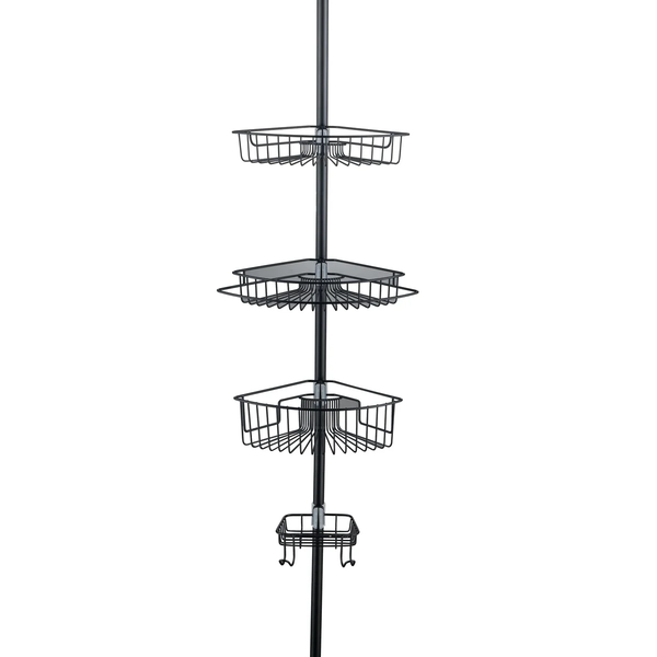 4-Tier Corner Rustproof Shower Caddy product image