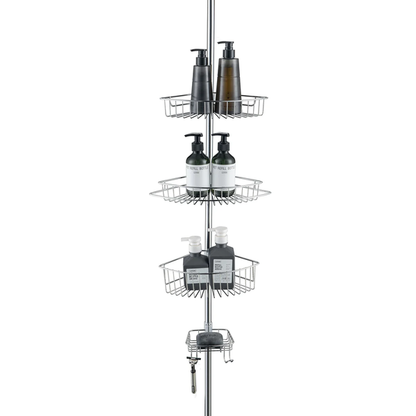 4-Tier Corner Rustproof Shower Caddy product image