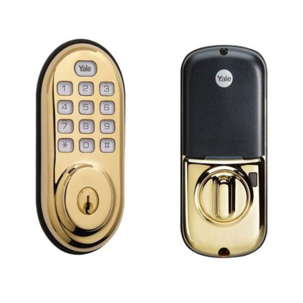 Yale Security Real Living Lock Keyless Button Deadbolt product image