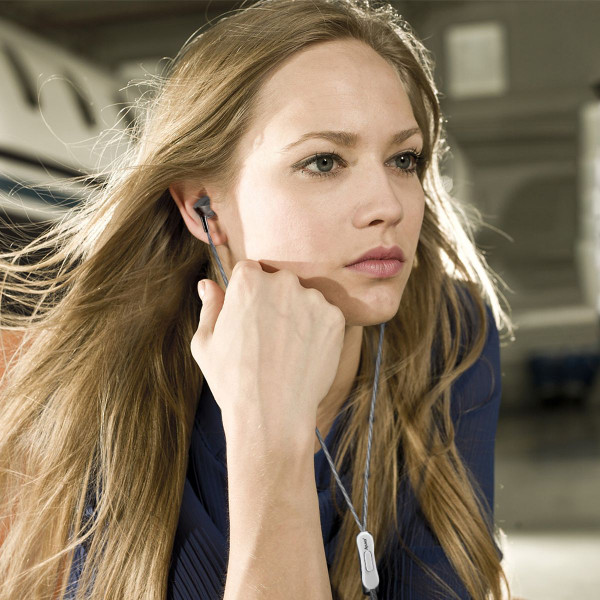 Wired Earbud Headphones with Passive Noise Cancelling product image