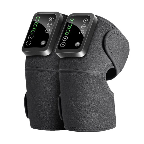 Heated Shoulder Knee Pad, 2 Pack, Massage Heated Knee Pad with 3 Heat Modes and 3 Vibration Modes, Heating Knee Pads, Gift for Family product image