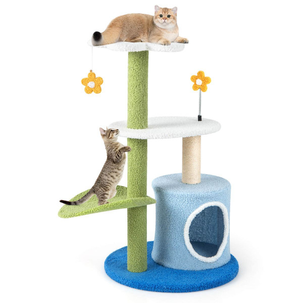 4-Tier Modern Cat Tree Tower Activity Center product image