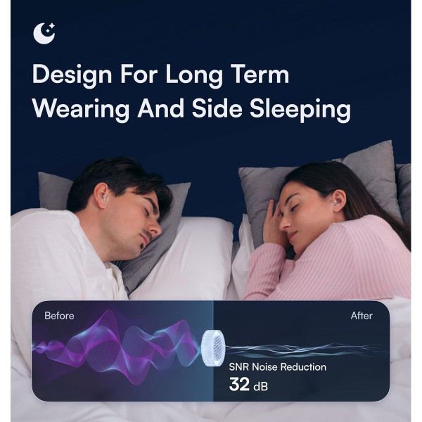 Bet Slumbur - Noise Reduction  Noise Cancelling Sleep Ear Plugs  product image