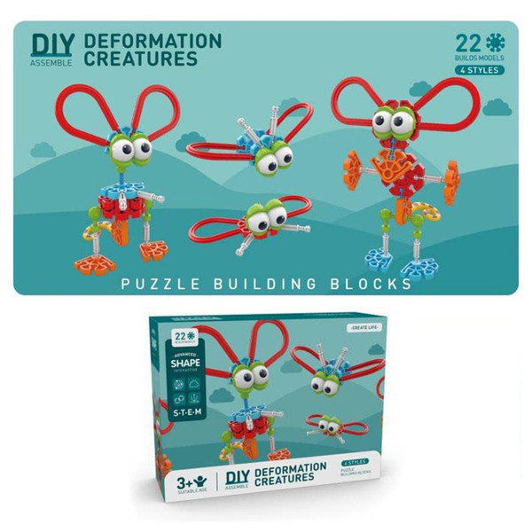 Zummy DIY Deformation Building Blocks product image