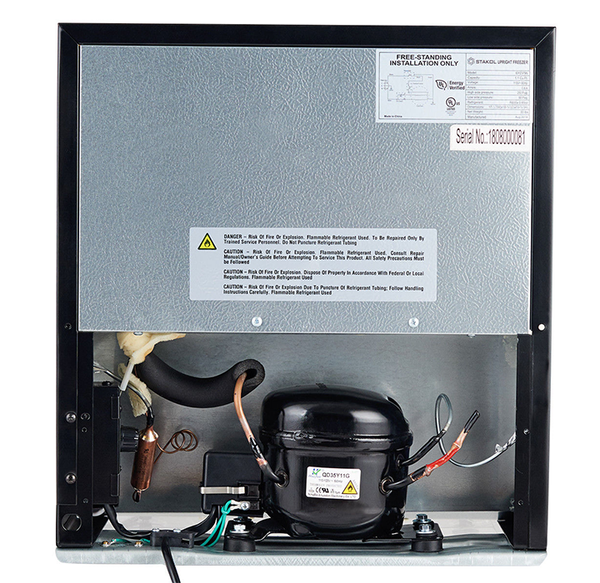 STAKOL 1.1-Cubic-Foot Compact Single Door Mini Upright Freezer product image