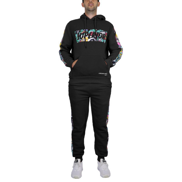 Men's 2-Piece Fleece-Lined Pullover Hoodie & Jogger Sweatpants Set product image