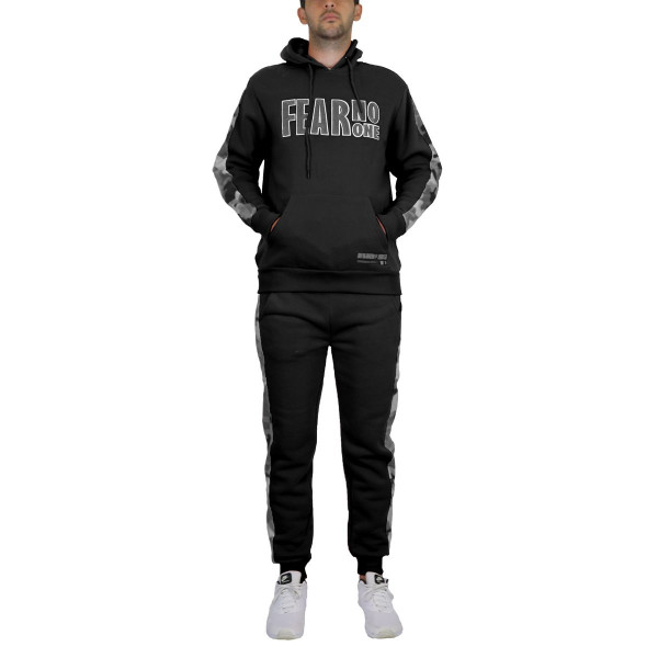 Men's 2-Piece Fleece-Lined Pullover Hoodie & Jogger Sweatpants Set product image
