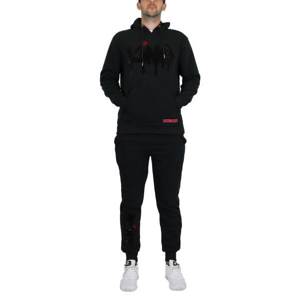 Men's 2-Piece Fleece-Lined Pullover Hoodie & Jogger Sweatpants Set product image