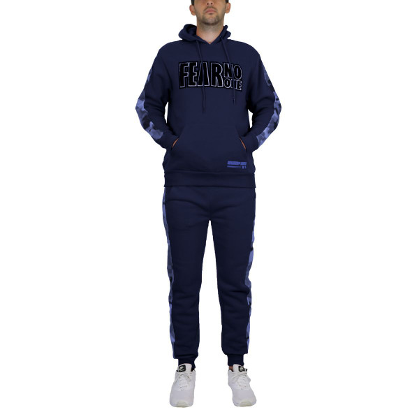 Men's 2-Piece Fleece-Lined Pullover Hoodie & Jogger Sweatpants Set product image