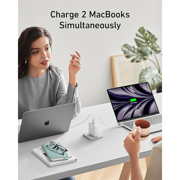 2 Port Anker Mac Book Pro Fast Charger 100W Power Adapter  product image