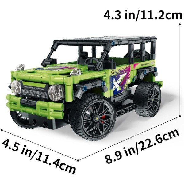 RiceBlock® Building Block Buggy with Remote Control product image