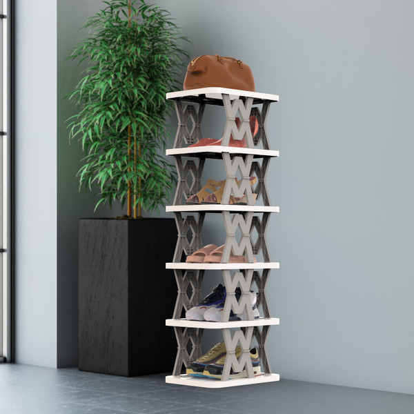 NewHome™ 6-Tier Narrow Shoe Rack product image