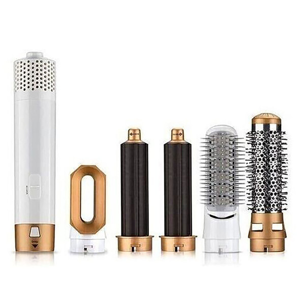 5-in-1 Electric Hot Air Brush Styler with Attachments product image