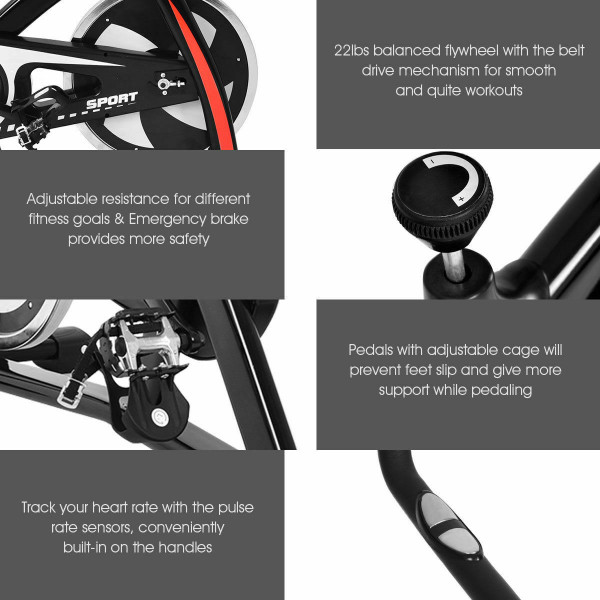 Goplus Indoor Exercise Bicycle product image