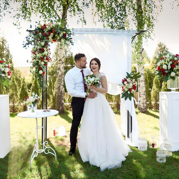 81-Inch Garden Arbor Metal Archway for Climbing Plants product image