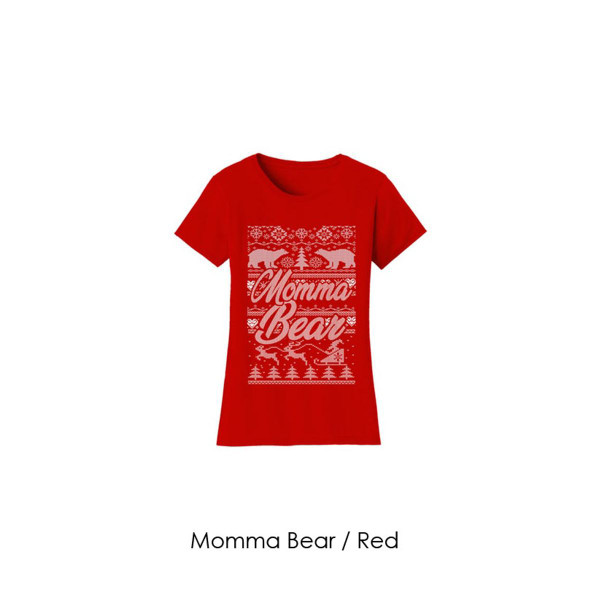 Women's Christmas Sweater T-Shirts - Mom and Grandma Edition product image