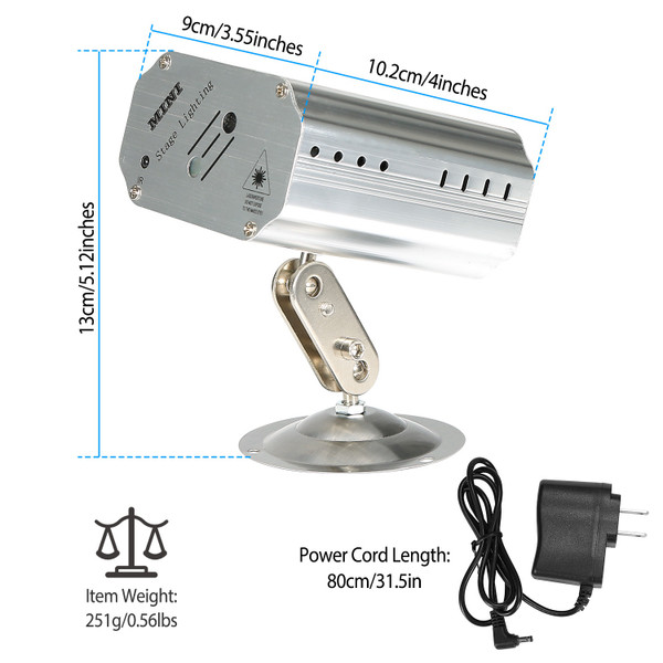 iMounTEK Sound Activated Party LED Laser Light product image