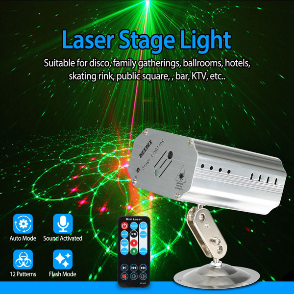 iMounTEK Sound Activated Party LED Laser Light product image