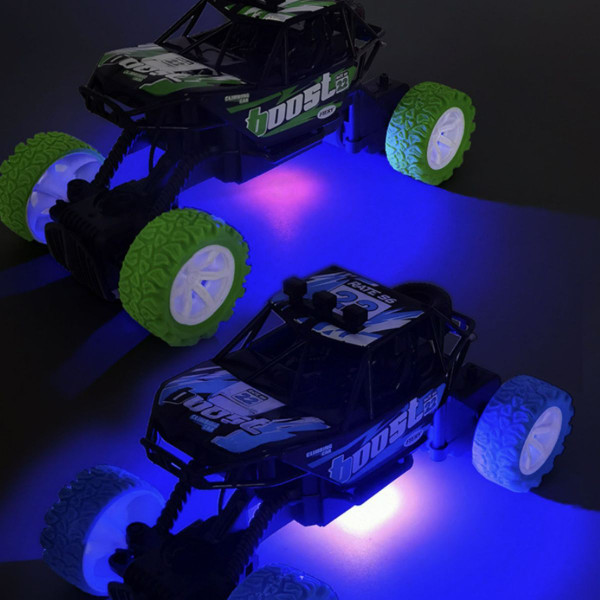 Cross Country LED Light RC Four-Wheel Drive Climbing Stunt Car product image