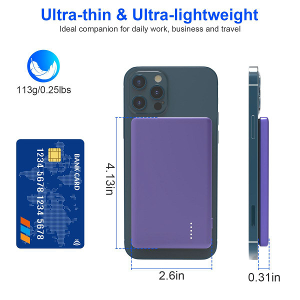 PowerMaster™ 5000mAh Wireless Power Bank product image