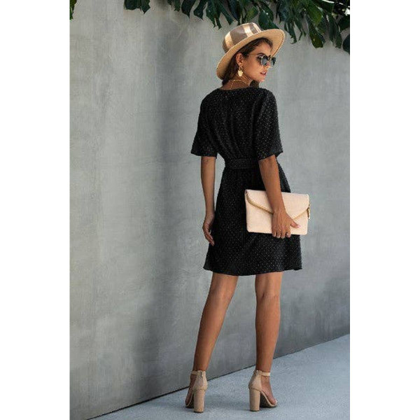 Women's Ruffle Romance Wrap Dress product image