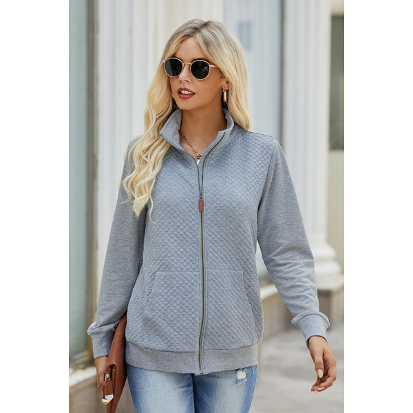 Women's Quilted Charm Light Zip-up product image