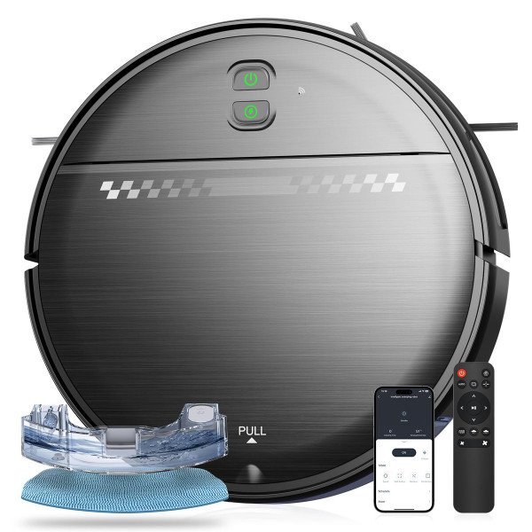 Robot Vacuum and Mop Combo with Wi-Fi and App product image