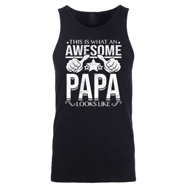 Men's Awesome Dad Grandpa Father's Day Tank Top product image
