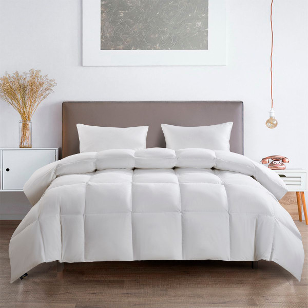 Serta Goose Feather and Down Fiber Comforter product image