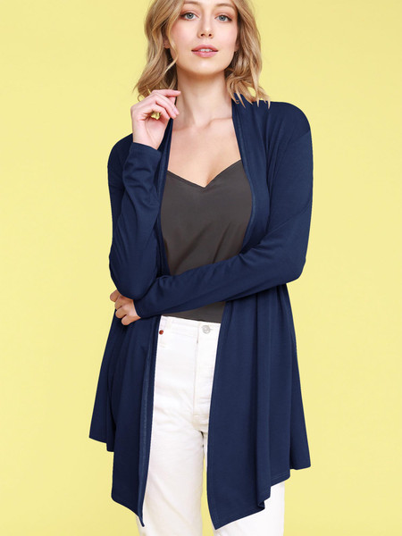 Women's Open Front Knit Cardigan Sweater product image