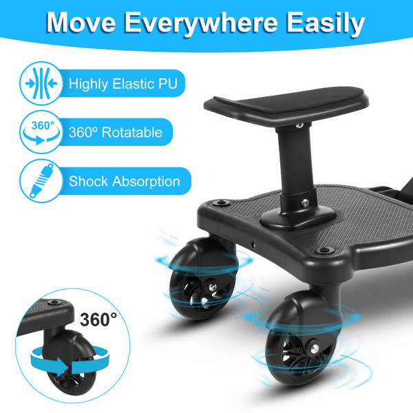Universal 2-in-1 Toddler Sit-or-Stand Stroller Board Attachment product image