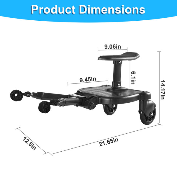 Universal 2-in-1 Toddler Sit-or-Stand Stroller Board Attachment product image